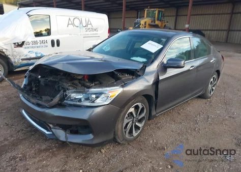 2016 Honda Accord Ex z USA, uszkodzony, nr VIN 1HGCR2F70GA126562